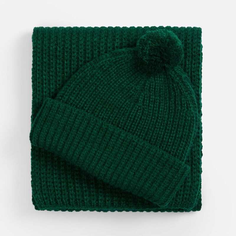 Шарф Nordkapp, темно-зеленый арт.14402.91