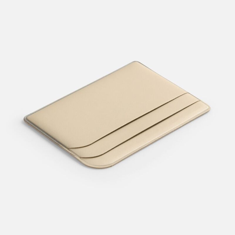Чехол для карточек Dorset, бежевый арт.10943.11
