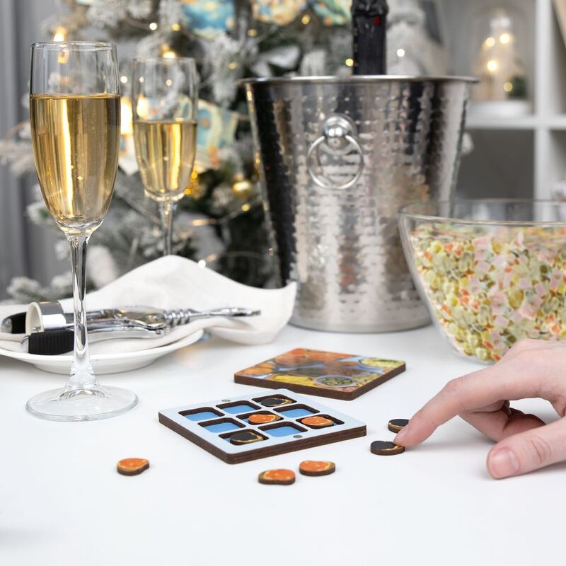 Игра крестики-нолики &laquo;Criss Cross. Праздничный стол&raquo; арт.20449.01