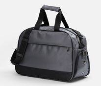 Спортивная сумка Atlantes, светло-серая с черным арт.18645.13