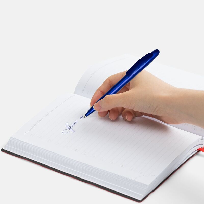 Ручка шариковая Moor Silver, ver.2, синий металлик арт.22903.40