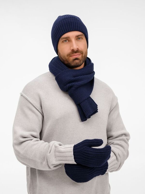 Варежки Catch Match, темно-синие арт.20391.41