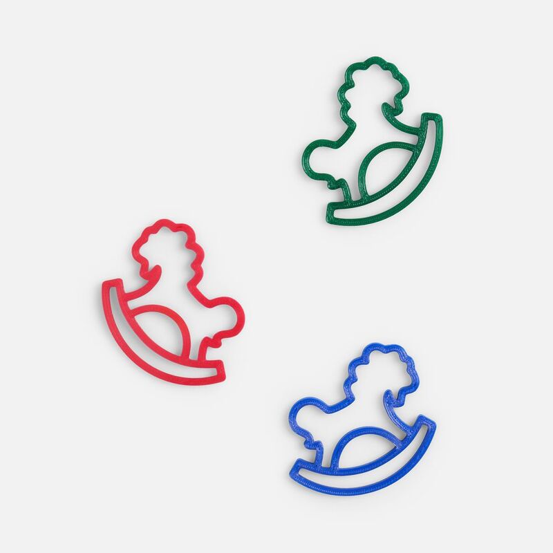 Подвеска &laquo;Лошадка-качалка&raquo;, 3D-печать на заказ арт.19976.01