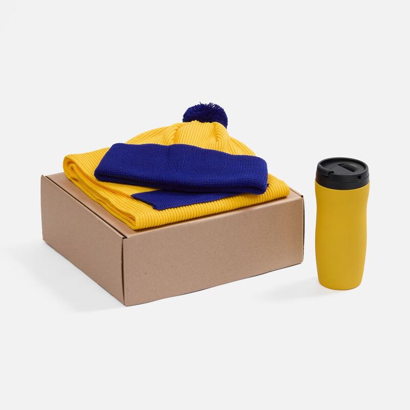 Набор Snappy Form, желтый с синим арт.20541.48