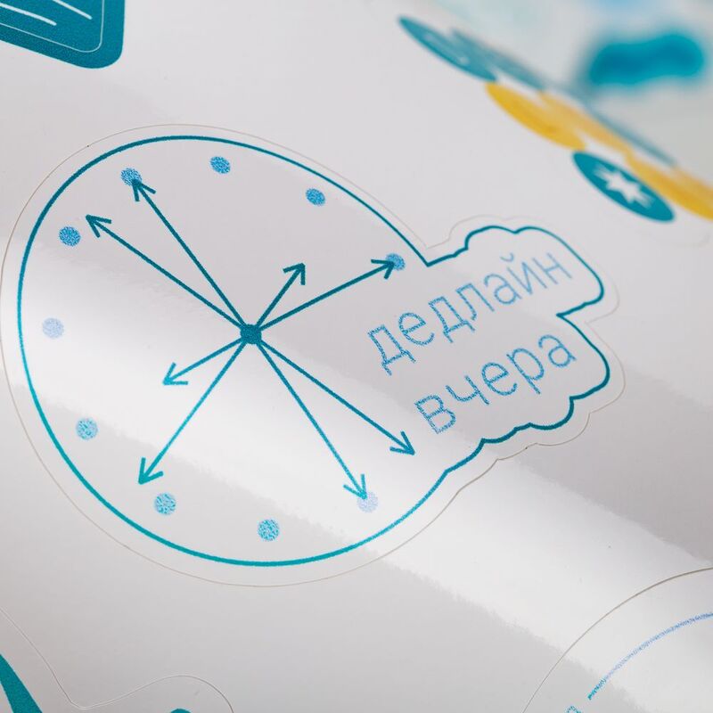 Наклейки ПВХ Sticker Pack на заказ, M арт.20939.02