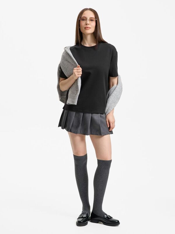 Футболка унисекс Durington, черная арт.20993.30