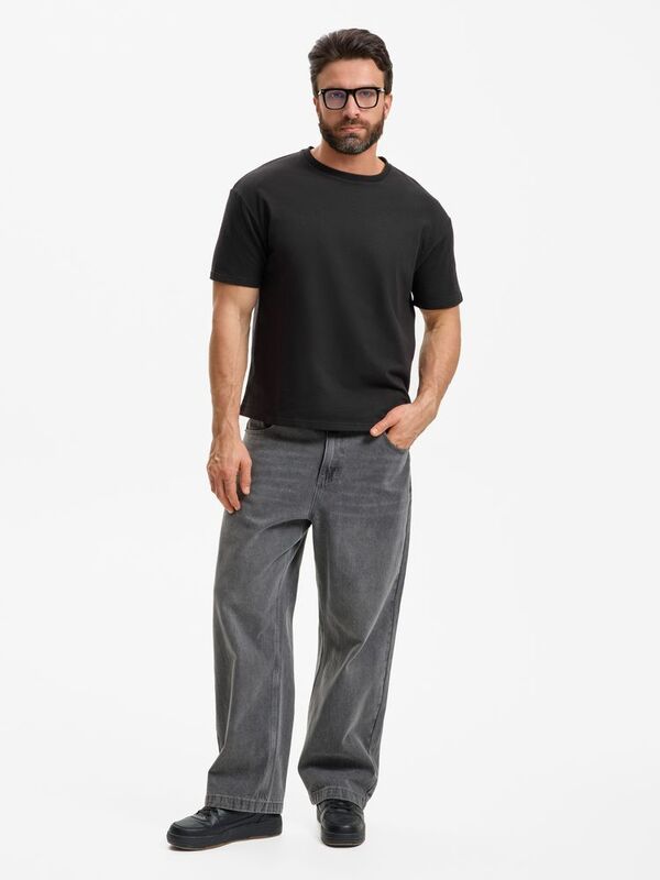 Футболка унисекс Durington, черная арт.20993.30