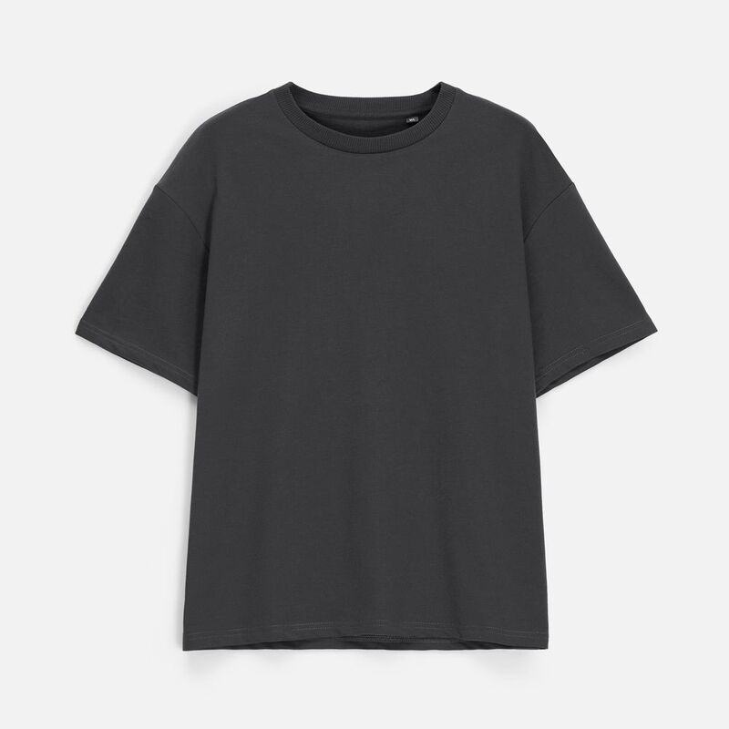 Футболка унисекс Durington, темно-серая (графит) арт.20993.10