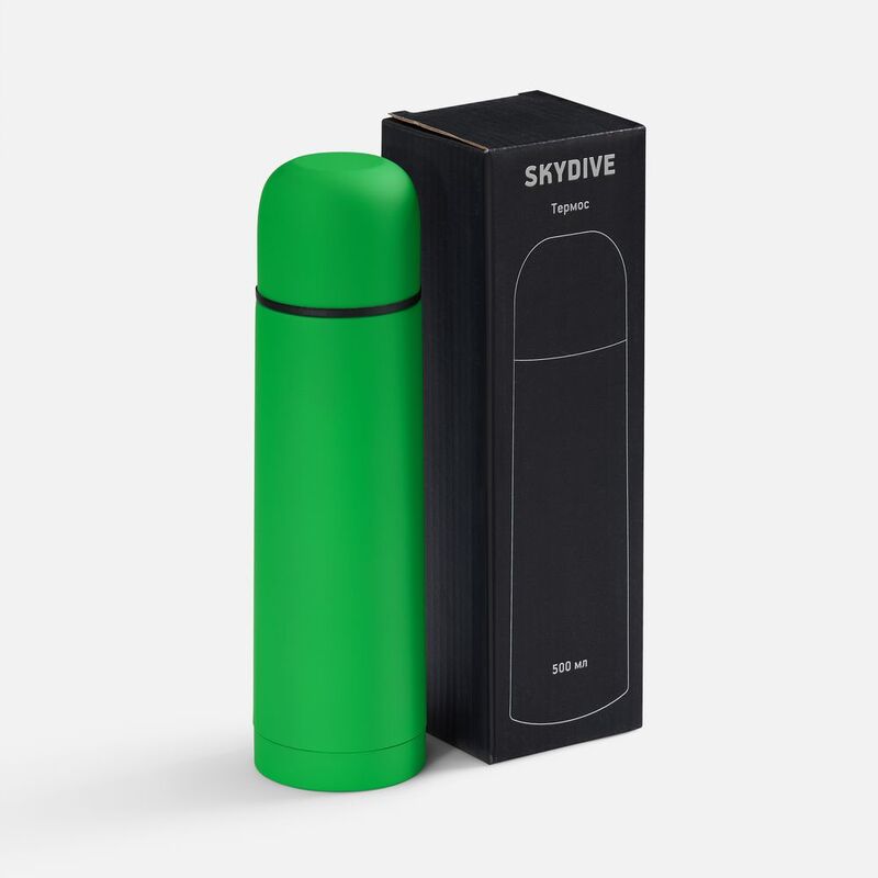 Термос Skydive, ver.2, зеленый арт.18642.90