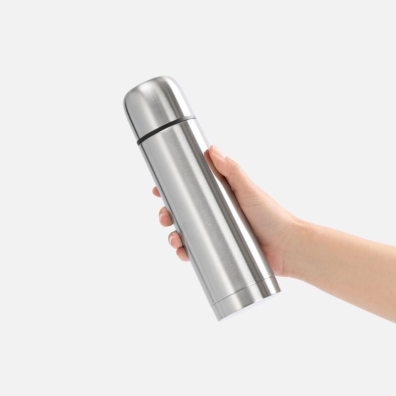 Термос Plain 500, ver.2, серебристый арт.18643.10