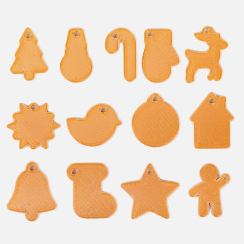 Мини-подвеска &laquo;Пряник&raquo;, 3D-печать на заказ, звездочка арт.19977.13