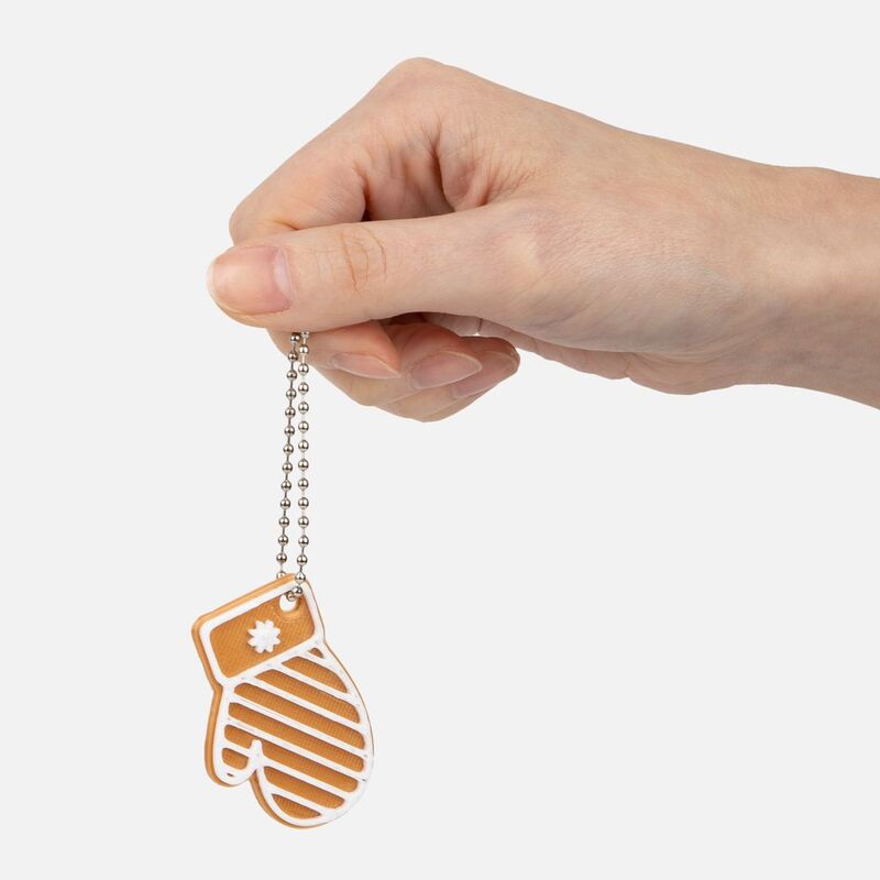 Мини-подвеска &laquo;Пряник&raquo;, 3D-печать на заказ, варежка арт.19977.05