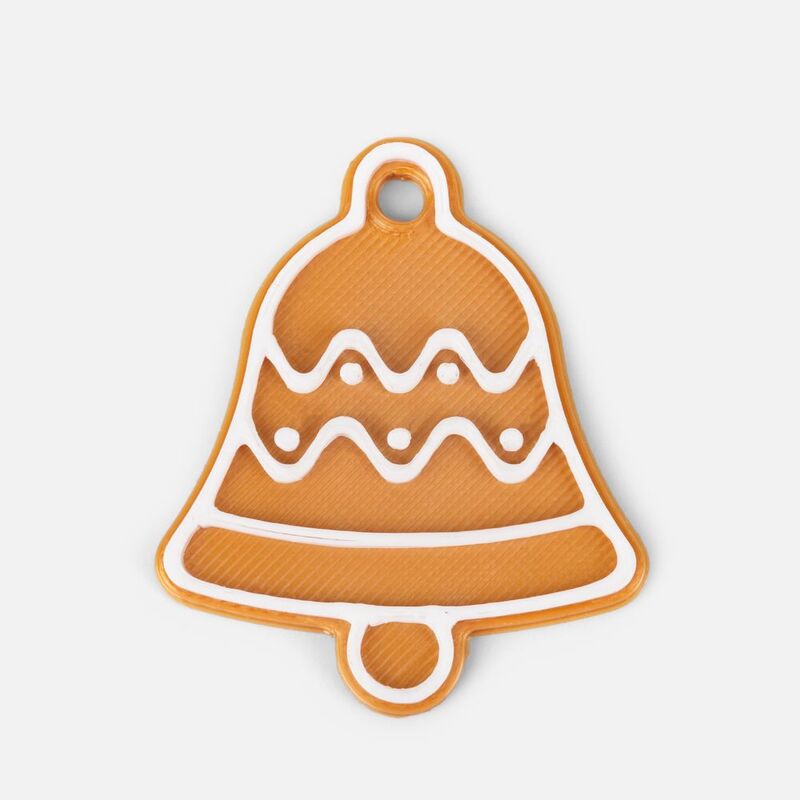 Мини-подвеска &laquo;Пряник&raquo;, 3D-печать на заказ, колокольчик арт.19977.08