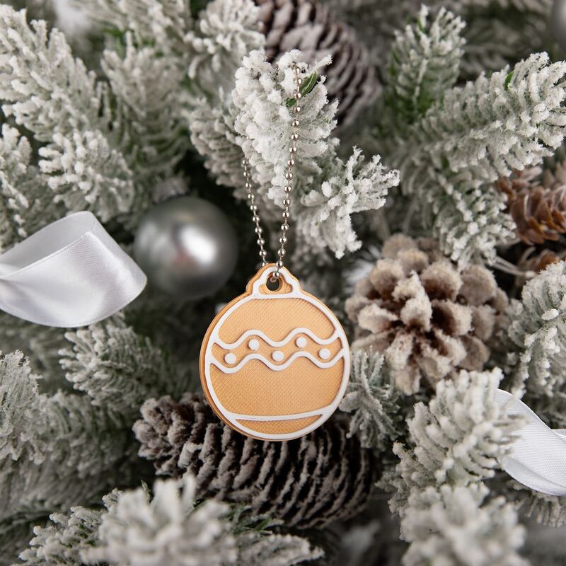 Мини-подвеска &laquo;Пряник&raquo;, 3D-печать на заказ, шарик арт.19977.09