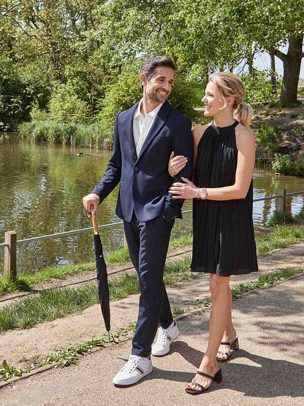 Зонт-трость Commissioner, черный арт.20411.30