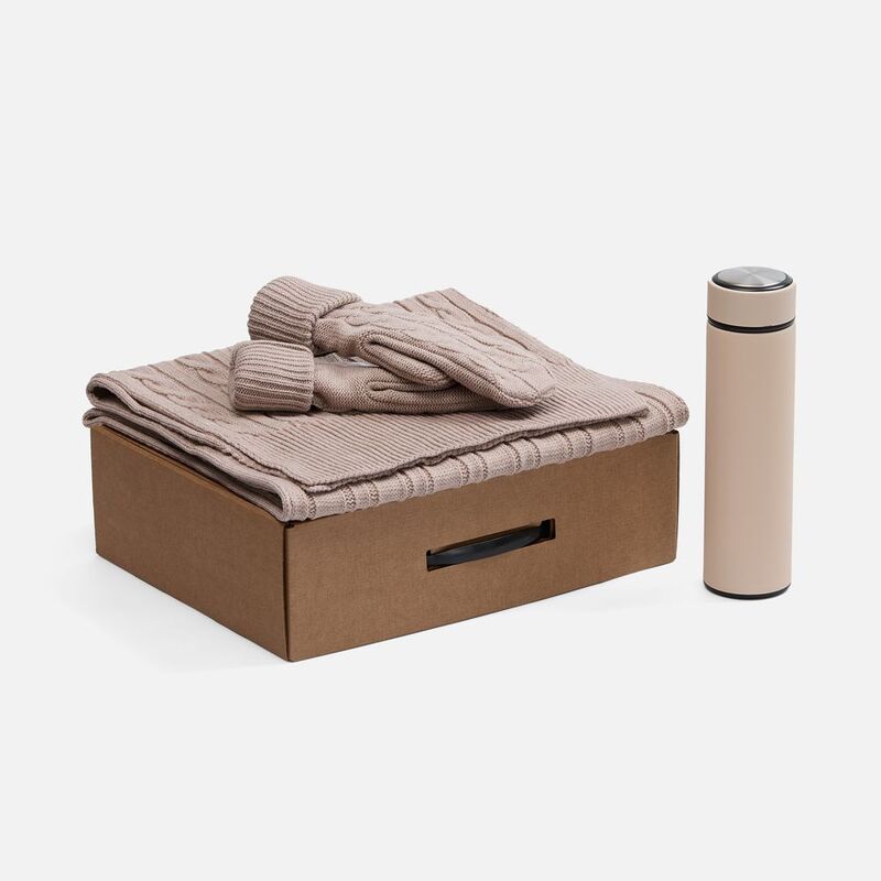 Набор Wintrish, бежевый меланж арт.20459.16