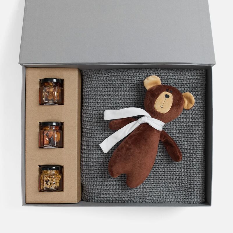 Набор WinterWish, серый арт.20460.11