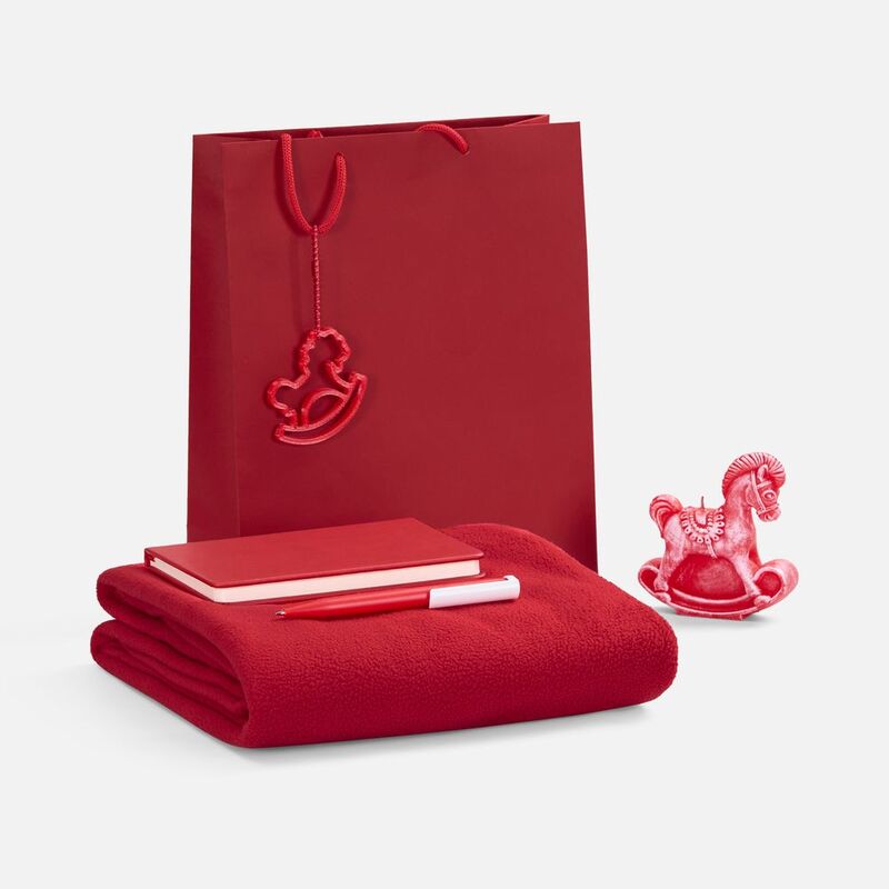 Подвеска &laquo;Лошадка-качалка&raquo;, 3D-печать, красная арт.23319.50