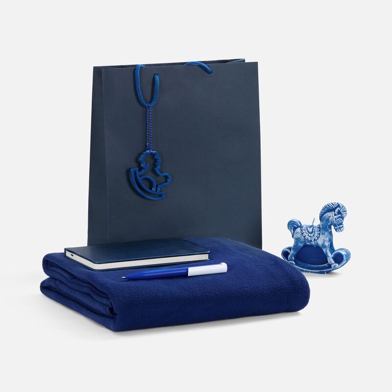 Подвеска &laquo;Лошадка-качалка&raquo;, 3D-печать, синяя арт.23319.40