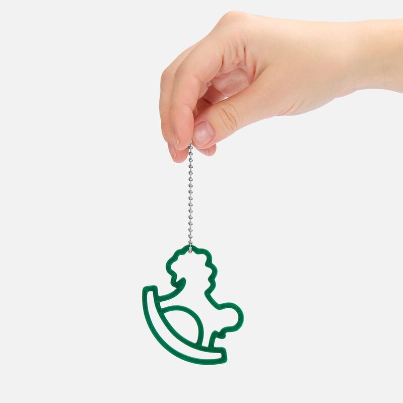 Подвеска &laquo;Лошадка-качалка&raquo;, 3D-печать, зеленая арт.23319.90