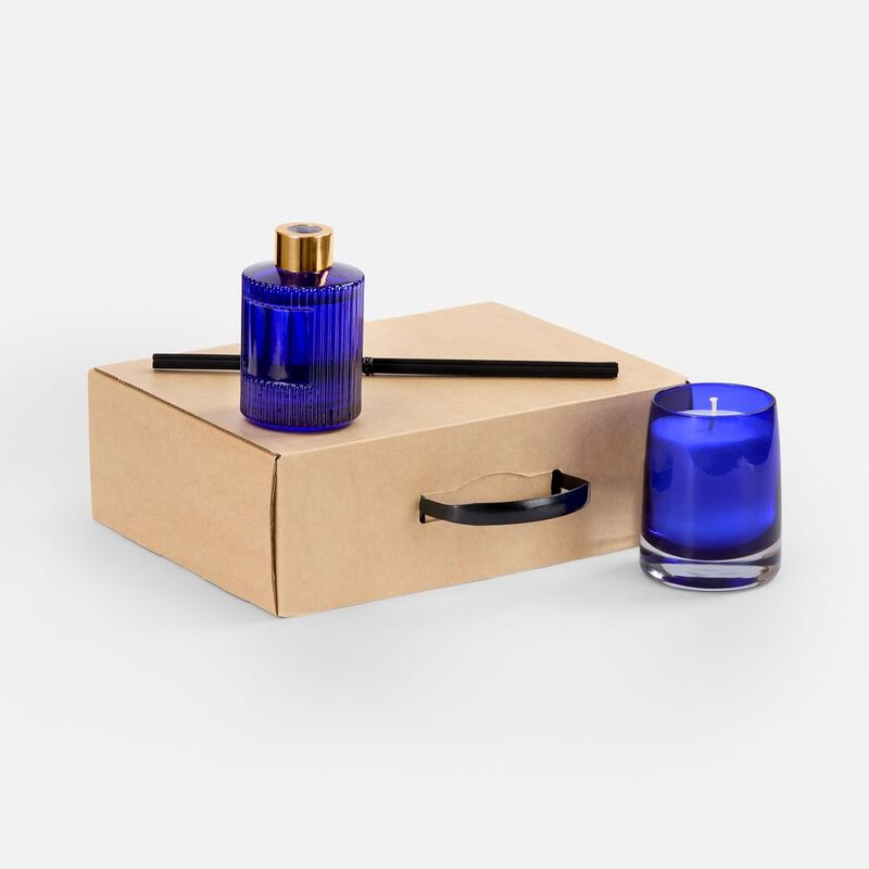 Набор Fragnola, пряная древесина и кардамон, темно-синий арт.24019.44