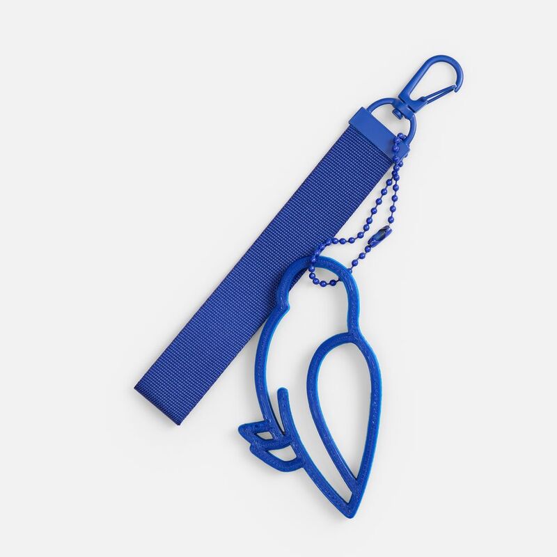 Подвеска &laquo;Сова&raquo;, 3D-печать, синяя арт.23320.40