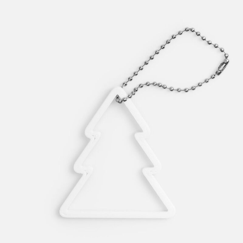 Подвеска &laquo;Елочка&raquo;, 3D-печать, белая арт.23321.60