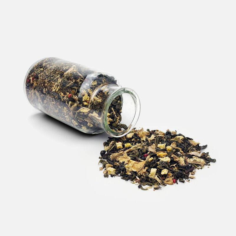 Чай &laquo;Сокочай&raquo;, зеленый с соком имбиря, яблоком, гвоздикой и розовым перцем арт.16222.10