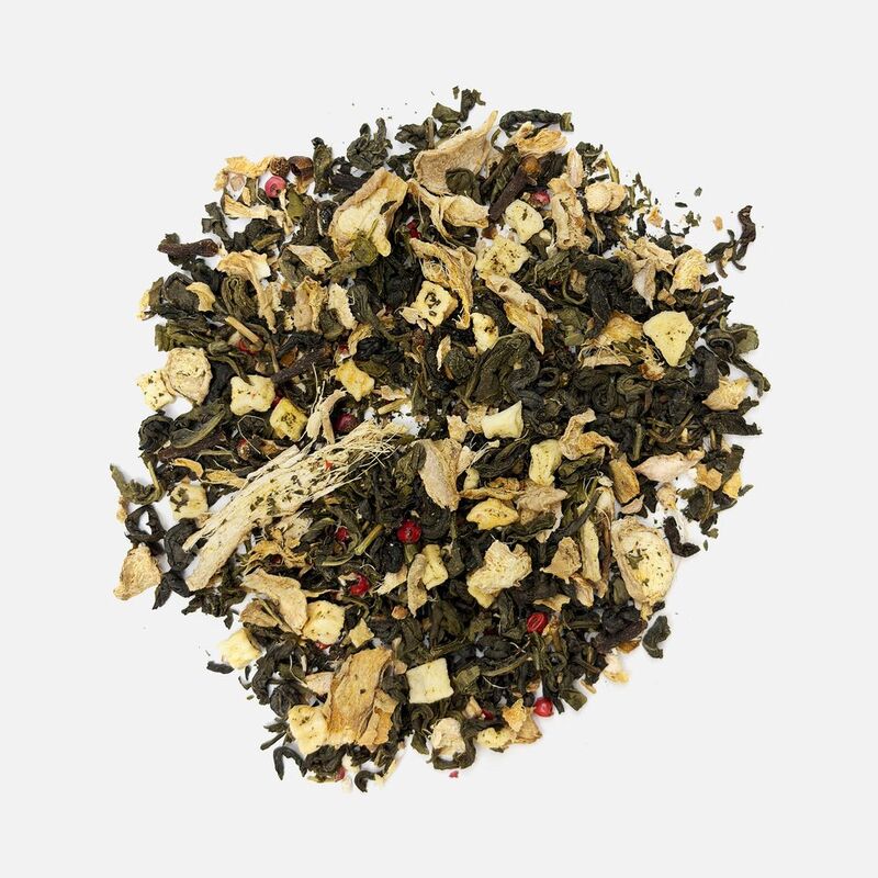 Чай &laquo;Сокочай&raquo;, зеленый с соком имбиря, яблоком, гвоздикой и розовым перцем арт.16440.08