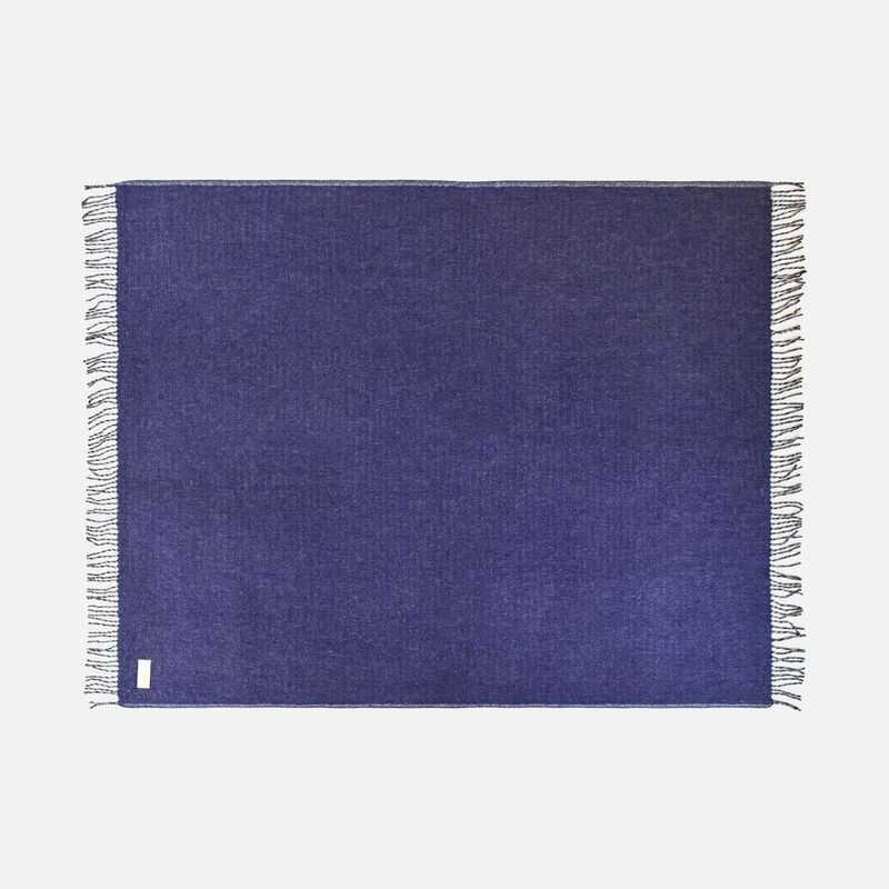 Плед Devika, синий с серым арт.18794.41