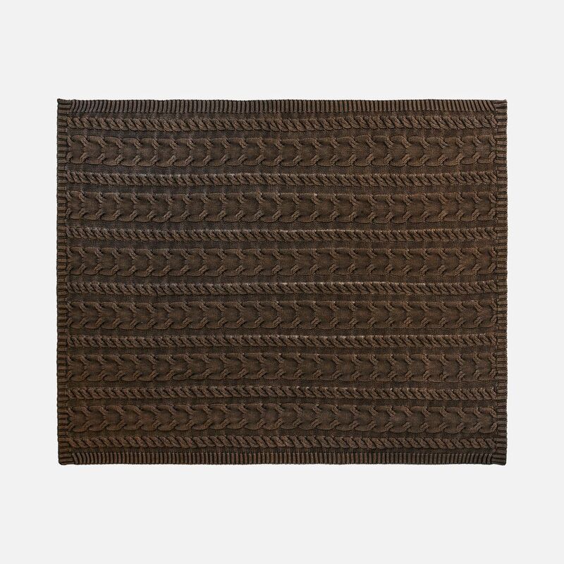 Плед Hygge, коричневый арт.18796.59