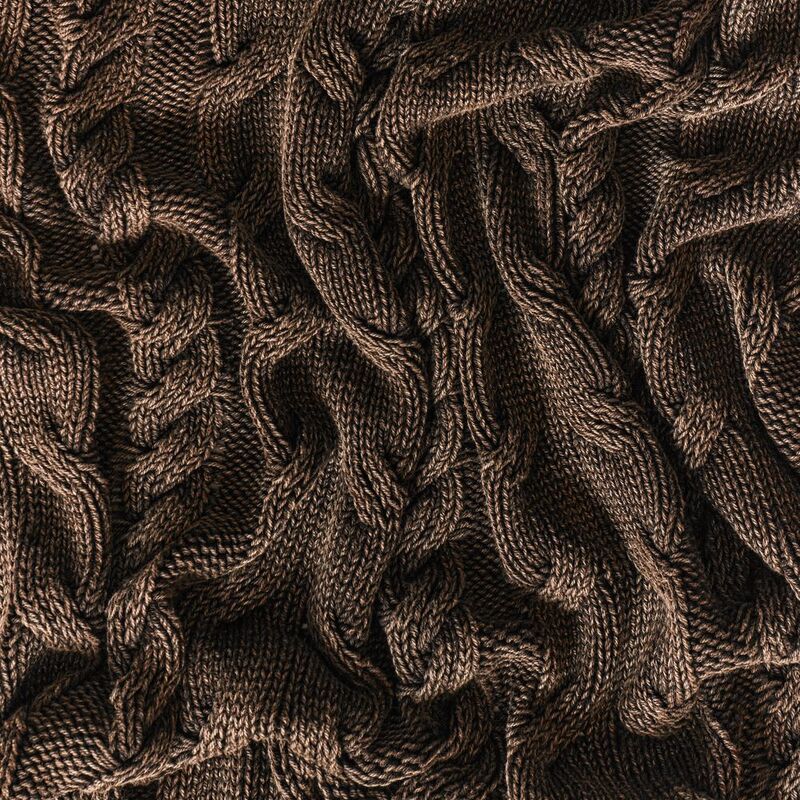 Плед Hygge, коричневый арт.18796.59