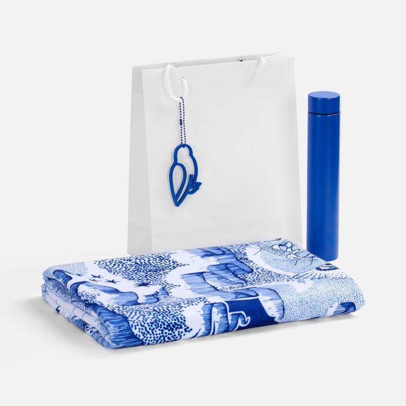 Набор &laquo;Год чудес&raquo;, белый с синим арт.22433.64