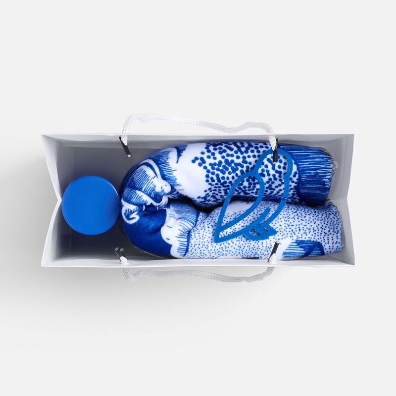 Набор &laquo;Год чудес&raquo;, белый с синим арт.22433.64