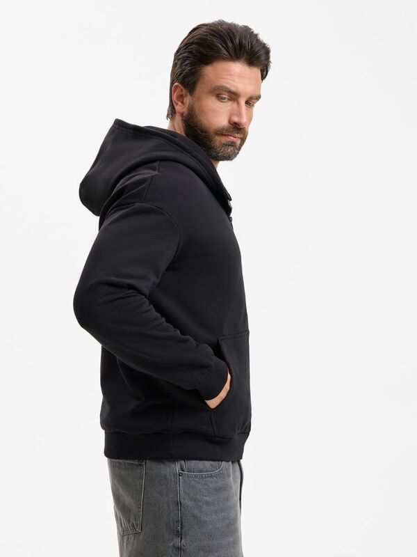 Толстовка унисекс оверсайз Sartoro, черная арт.19555.30