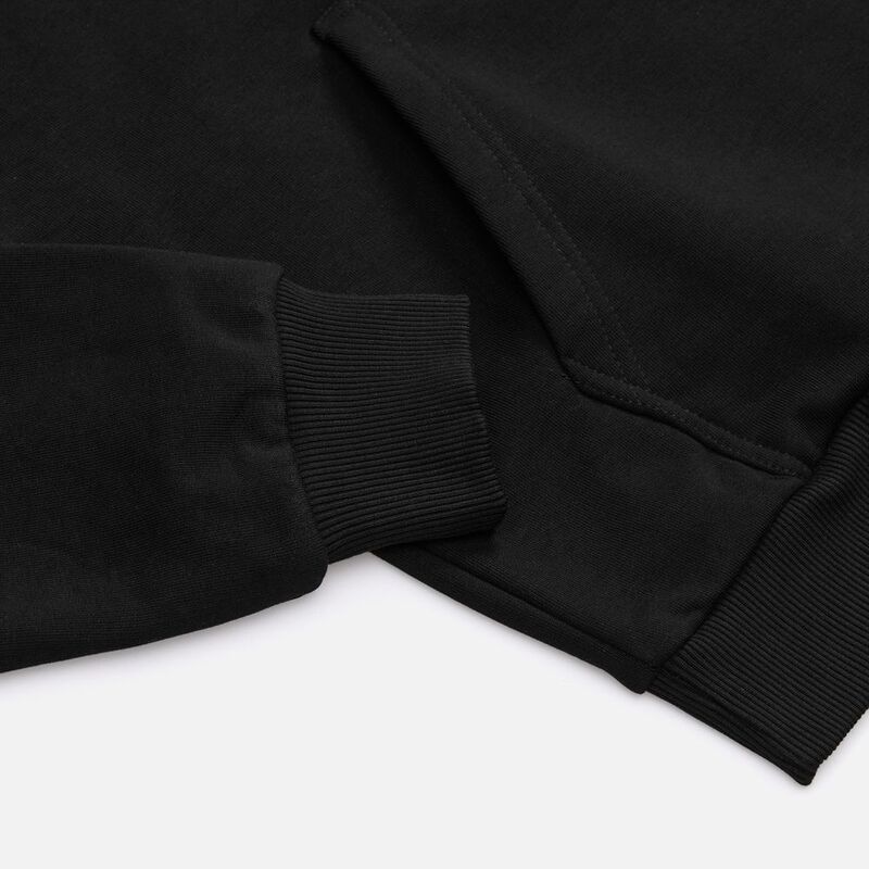 Толстовка унисекс оверсайз Sartoro, черная арт.19555.30