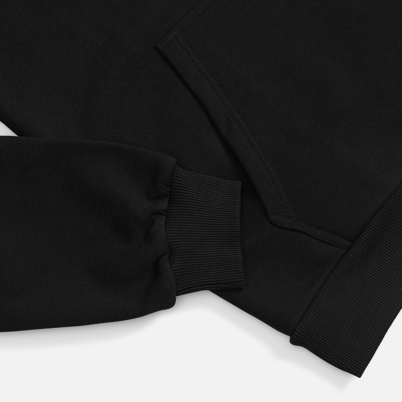 Худи унисекс оверсайз Daylero, черное арт.19556.30