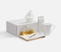 Набор &laquo;Планы на счастье&raquo;, белый с золотистым арт.22604.60