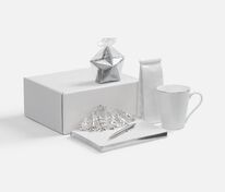 Набор &laquo;Планы на счастье&raquo;, белый с серебристым арт.22604.61