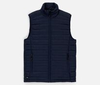 Жилет компактный мужской Stavanger, темно-синий с серым (navy) арт.11615.40