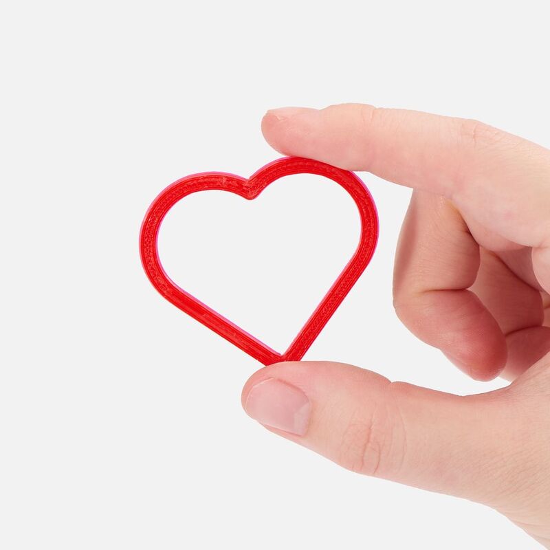 Подвеска Contour, 3D-печать на заказ, сердце арт.19979.03