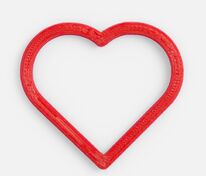 Подвеска Contour, 3D-печать на заказ, сердце арт.19979.03