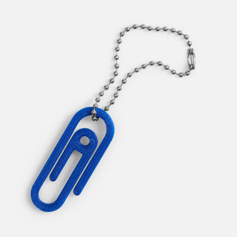 Подвеска Office, 3D-печать на заказ, скрепка арт.19973.01