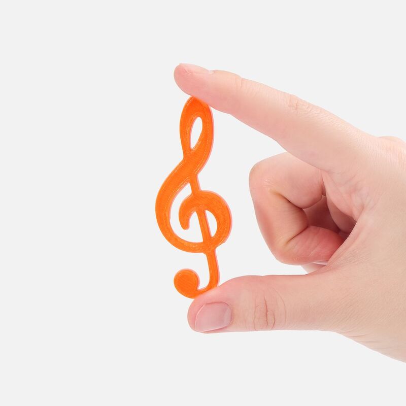 Подвеска Industry, 3D-печать на заказ, скрипичный ключ арт.19974.03