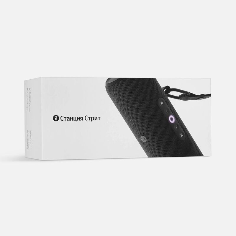 Умная колонка &laquo;Яндекс Станция Стрит&raquo;, черная арт.18735.30