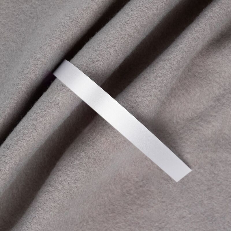 Лента сатиновая Satin 10 S, белая, 10 см арт.20988.60.10cm