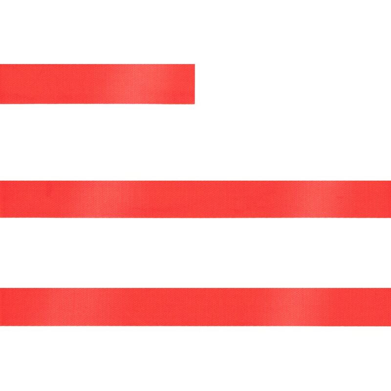 Лента сатиновая Satin 10 S, красная, 20 см арт.20988.50.20cm