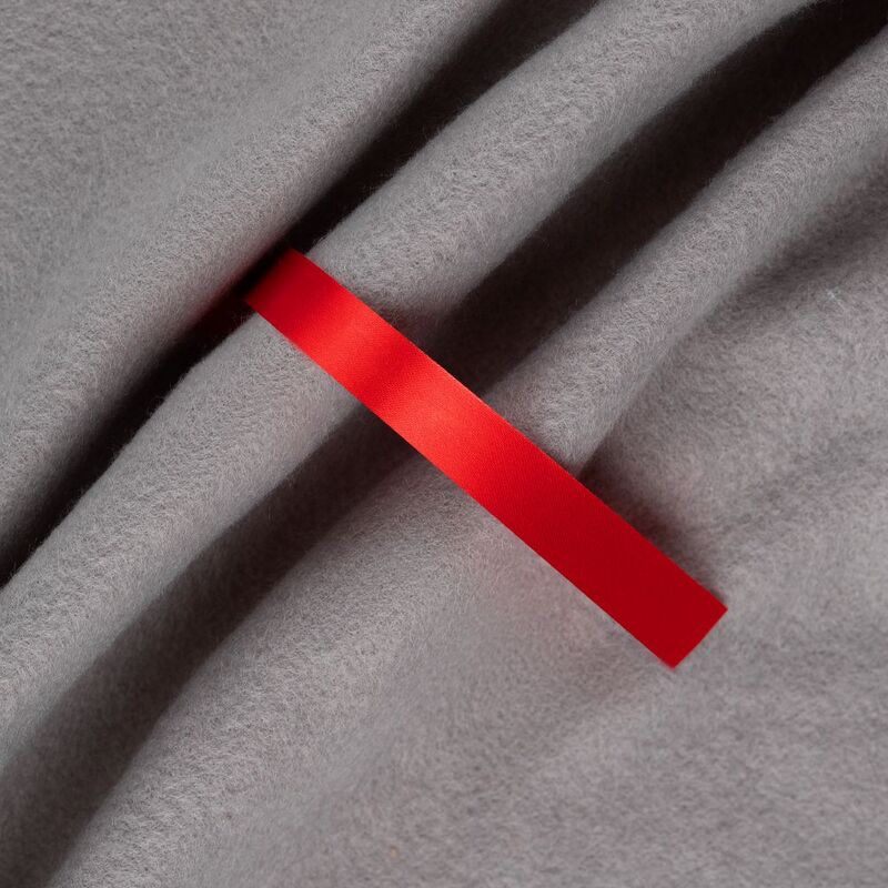 Лента сатиновая Satin 10 S, красная, 50 см арт.20988.50.50cm