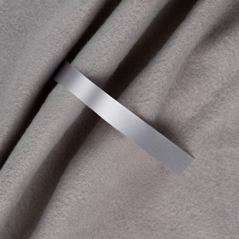 Лента сатиновая Satin 10 S, серая, 20 см арт.20988.11.20cm