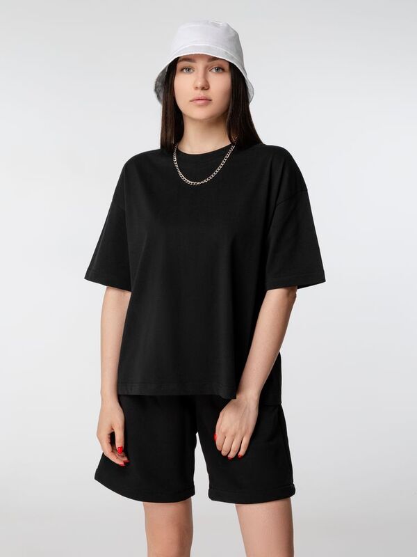 Футболка оверсайз женская Boxy Women, синяя (джинс) арт.03807244